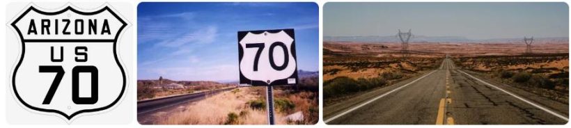 US 70 in Arizona