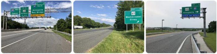Interstate 97 in Maryland